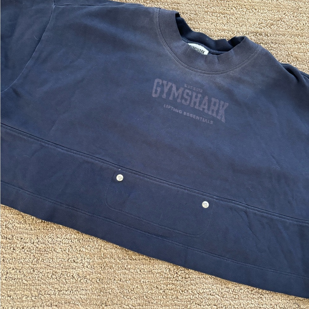 Gymshark Womens Navy crop
